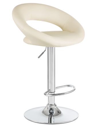Стул барный DOBRIN MIRA, кремовый