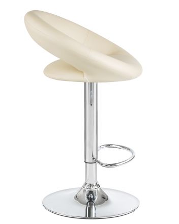 Стул барный DOBRIN MIRA, кремовый