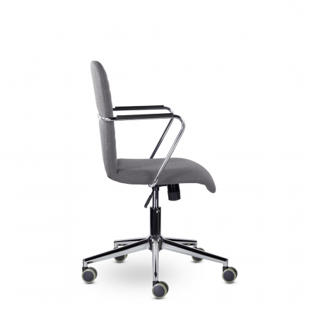 Кресло Честер GTР TG хром Ср Moderno 02 (Серый)