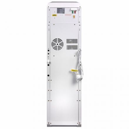 Кулер для воды SONNEN FSE-02BW, напольный, нагрев/охлаждение, НИЖНЯЯ ЗАГРУЗКА, 2 крана, белый, 456170