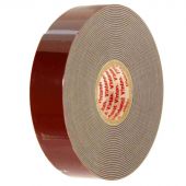 Клейкая лента двусторонняя акриловая 8049 Vintanet, цвет серый, 20 мм х 5 м