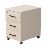 Тумба мобильная Everprof EVO 406х540х608 Кашемир/Кашемир/Дуб Соната