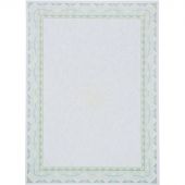 Сертификат-бумага А4 Attache 50 шт/уп зеленая рамка спираль ID6