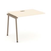 Estetica Наборный элемент рабочей станциии ES.1.NRS-1-LK Сатин/Латте металл 980*730*750 Estetica Наборный элемент рабочей станциии ES.1.NRS-1-LK Сатин/Латте металл 980*730*750