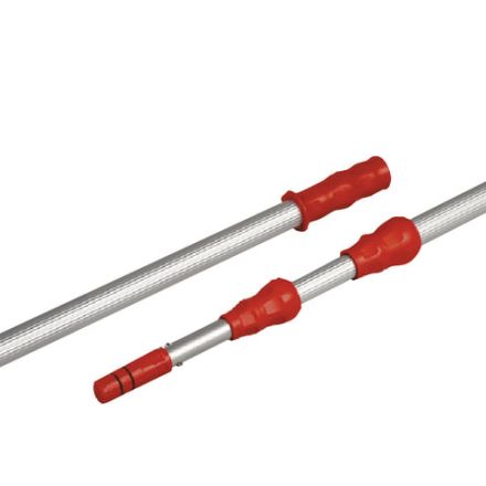 Черенок рукоятка телескопическая VILEDA 2х1,25 м (до 2,5 м) алюминиевый, используется с окномойкой шубкой 602099, со стяжкой 602101, 500115 Черенок рукоятка телескопическая VILEDA 2х1,25 м (до 2,5 м) алюминиевый, используется с окномойкой шубкой 602099, со стяжкой 602101, 500115