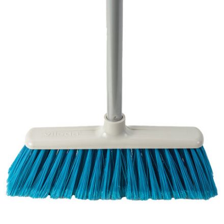 Щетка для уборки, ширина 30 см, щетина 8 см, пластик, крепление еврорезьба, VILEDA "Экономик", 102583 Щетка для уборки, ширина 30 см, щетина 8 см, пластик, крепление еврорезьба, VILEDA "Экономик", 102583