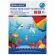 Цветная бумага А4 2-сторонняя мелованная (глянцевая), 16 листов 8 цветов, на скобе, BRAUBERG, 200х280 мм, "Морская", 129924