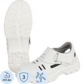 Полуботинки с перфорацией (сандалии) Luscan ПУ, МП  белые (р.46)