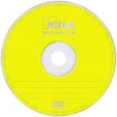 Носители информации DVD-R, 16x, Mirex, Cake/25, UL130003A1M (25 шт/уп)