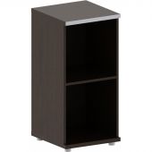 Стеллаж Д_ САТУРН-Д низкий узкий (800, 021) венге