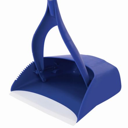 Совок для мусора + щетка, складной, металлические рукоятки 66 см, резиновая кромка, синий, LAIMA, 601474 Совок для мусора + щетка, складной, металлические рукоятки 66 см, резиновая кромка, синий, LAIMA, 601474