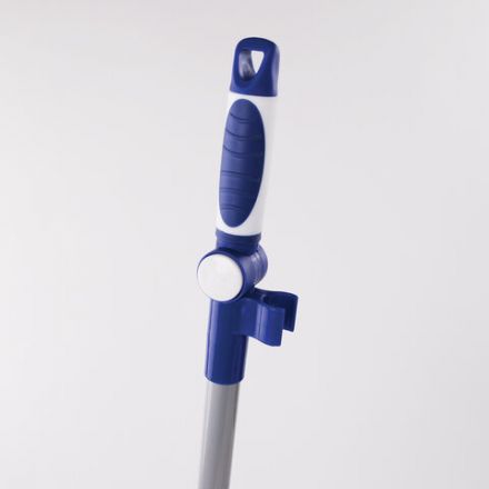 Совок для мусора + щетка, складной, металлические рукоятки 66 см, резиновая кромка, синий, LAIMA, 601474 Совок для мусора + щетка, складной, металлические рукоятки 66 см, резиновая кромка, синий, LAIMA, 601474