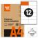 Этикетки самоклеящиеся Attache Economy 105х48 мм/12 шт. листе А4 (100л./уп) Этикетки самоклеящиеся Attache Economy 105х48 мм/12 шт. листе А4 (100л./уп)
