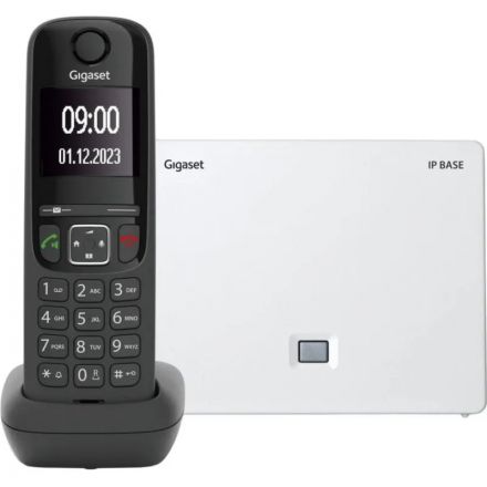 Телефон IP Gigaset AS690IP Base Rus черный (S30852-H3124-R101)