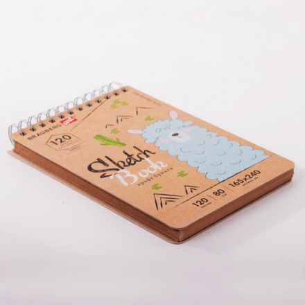 Скетчбук, крафт-бумага 80 г/м2, 165х240 мм, 120 л., гребень, твердая обложка, BRAUBERG ART DEBUT, 112999 Скетчбук, крафт-бумага 80 г/м2, 165х240 мм, 120 л., гребень, твердая обложка, BRAUBERG ART DEBUT, 112999