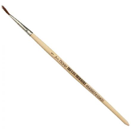 Кисть №1 School пони круглая №1 Кисть №1 School пони круглая №1