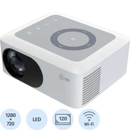 Проектор Cactus CS-PRE.08WT.WXGA LCD 1500Lm ANSI 1000:1 1xHDMI 0.5кг