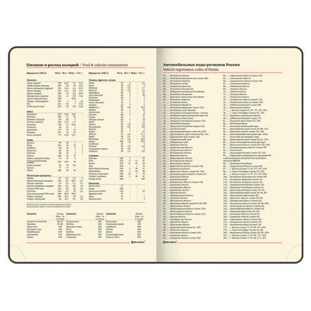 Ежедневник недатированный А5 138х213 мм BRAUBERG "Cayman" под кожу, 160 л., коричневый/коричневый, 125084