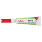 Клей моментальный (суперклей) STAFF "EVERYDAY", 3 г, ПРОЧНЫЙ, отрывная мультикарта, 604224 Клей моментальный (суперклей) STAFF "EVERYDAY", 3 г, ПРОЧНЫЙ, отрывная мультикарта, 604224