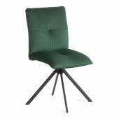 Стул обеденный Sweet поворотный механизм 360, велюр, Deep Forest (изумруд)