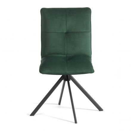 Стул обеденный Sweet поворотный механизм 360, велюр, Deep Forest (изумруд) Стул обеденный Sweet поворотный механизм 360, велюр, Deep Forest (изумруд)