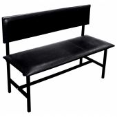 Банкетка UD_со спинкой Берта+ БМ-6 1800 карк. черн к/з- Банкетка UD_со спинкой Берта+ БМ-6 1800 карк. черн к/з-