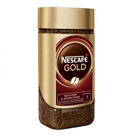 Кофе Nescafe Gold раств.субл.190г стекло