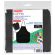 Фартук с нарукавниками для уроков труда ПИФАГОР, 3 кармана, стандартный размер, 44x55 см, черный, 273755