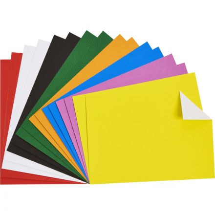 Картон цветной Выбор Есть 16л 8цв мелован папка