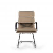 Кресло СН-303 Кайман Трио Н/п soft хром S-0413 (кофейный) Кресло СН-303 Кайман Трио Н/п soft хром S-0413 (кофейный)