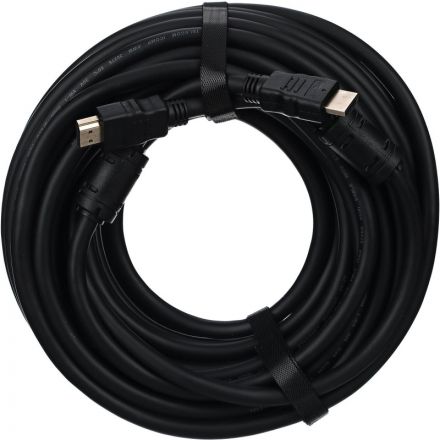 Кабель HDMI-19M-HDMI-19M ver 2.0+3D/Ethern,2 ф-ра 20m Telecom (TCG200F-20M)