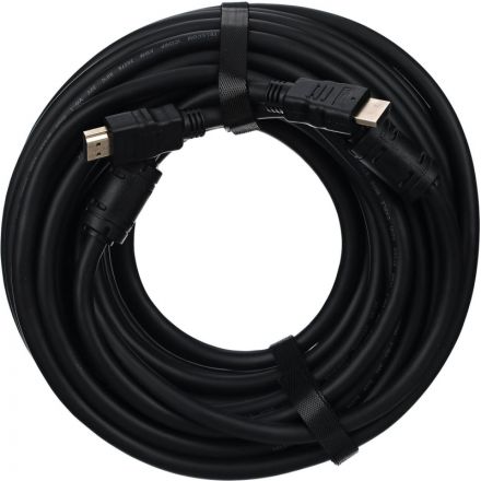 Кабель HDMI-19M-HDMI-19M ver 2.0+3D/Ethern,2 ф-ра 20m Telecom (TCG200F-20M)