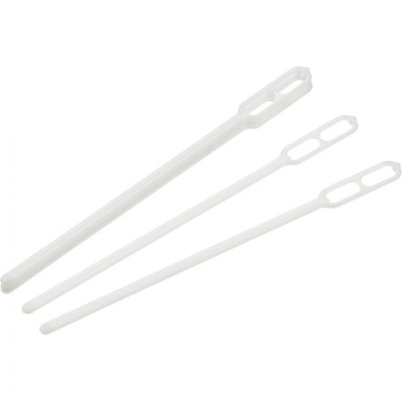 Размешиватель одноразовый 120мм, белый/прозрачный КОМУС ПС 500шт/уп