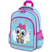 Рюкзак ПИФАГОР SCHOOL, 1 отделение, 3 кармана, "Smart penguin", 38x28х14 см, 271403 Рюкзак ПИФАГОР SCHOOL, 1 отделение, 3 кармана, "Smart penguin", 38x28х14 см, 271403