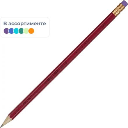 Карандаш чернографитный Koh-I-Noor Astra 1380 НВ заточенный с ластиком Карандаш чернографитный Koh-I-Noor Astra 1380 НВ заточенный с ластиком