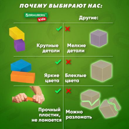 Магнитный конструктор MAGNETIC CUBES "КУБИЧЕСКИЙ", 72 магнитных кубика, BRAUBERG KIDS, 665724