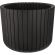 Кашпо ШАТО D250мм H200мм 8л в асс.(белый ротанг, коричневый ротанг),М 3039 Кашпо ШАТО D250мм H200мм 8л в асс.(белый ротанг, коричневый ротанг),М 3039