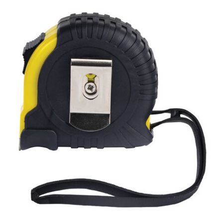 Рулетка измерительная 3 м х 16 мм, обрезиненный корпус, с фиксатором, RABBITEX (РАББИТЕКС) Standard, 671348