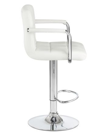 Набор 2 шт Стул барный DOBRIN KRUGER ARM, белый