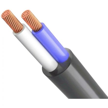 Кабель КГ 2х1,5 черный, бухта 100м