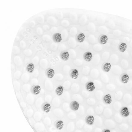 Стельки для обуви АНАТОМИЧЕСКИЕ ДЫШАЩИЕ, материал PU PRO, размер RU 34-39 / EU 35-40, с линиями выреза, SHEGRA (ШЕГРА), 700738