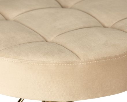 Набор 2 шт Табурет барный DOBRIN BRUNO GOLD, бежевый велюр (MJ9-10) Набор 2 шт Табурет барный DOBRIN BRUNO GOLD, бежевый велюр (MJ9-10)