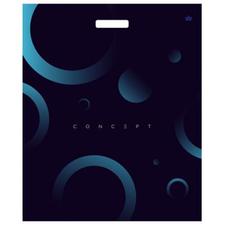 Пакет с вырубной ручкой ПВД, 60х50 см, "Концепт БИГ", 100 мкм, н00214884 Пакет с вырубной ручкой ПВД, 60х50 см, "Концепт БИГ", 100 мкм, н00214884