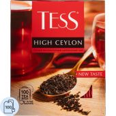 Чай черный пакетированный Tess High Ceylon, 2,25гх100пак