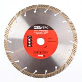 Диск алмазный REDVERG сегментный TURBO d230х22.2мм,по бетону/камню (900241)