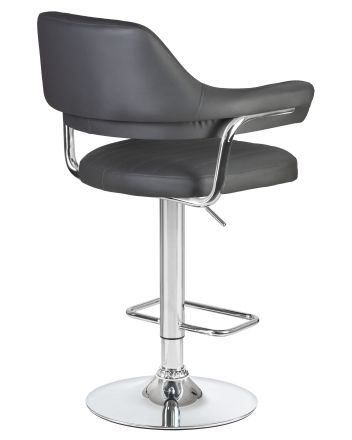 Стул барный DOBRIN CHARLY, серый