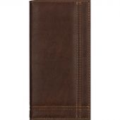Папка адресная для счета с отстрочкой М.701 коричн евая, кожзам