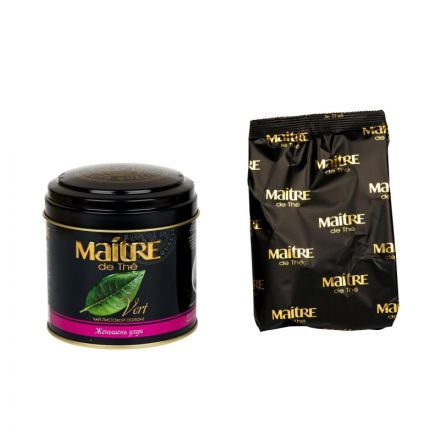 Чай Maitre зеленый Женьшень улун ж/б, 150г