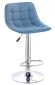 Стул барный Everprof Cooper Ткань Голубой