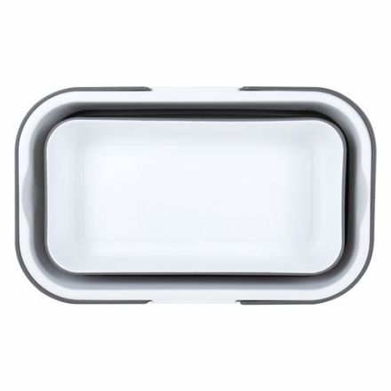 Таз складной силиконовый 16 литров со складными ручками 47х28 см для дома и дачи, LAIMA Home, 608671